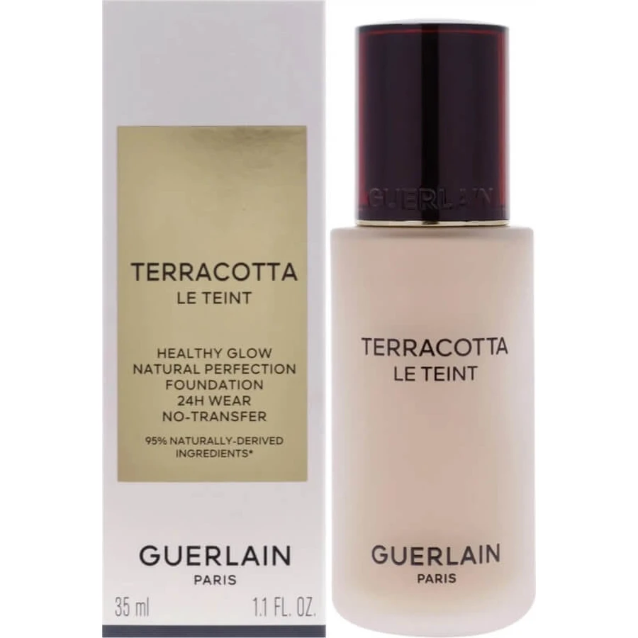 Guerlain terracotta le teint - fondotinta perfezione naturale - n. 2w caldo/dorato 35 ml