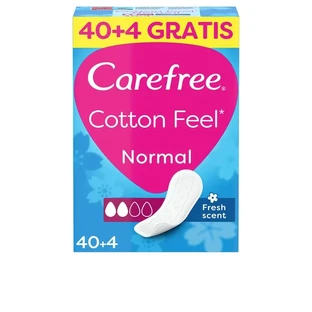 Carefree Cotton feel normal - 44 căptușeli pentru chiloți