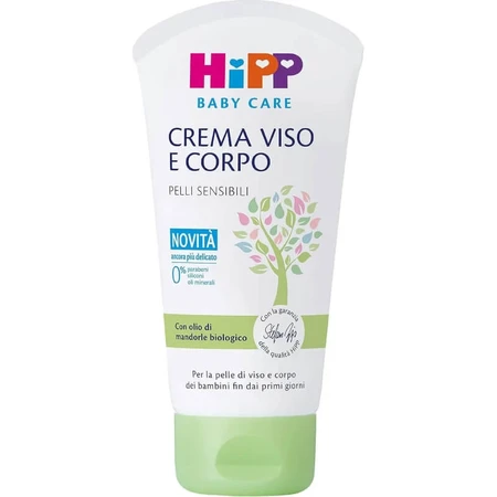 Hipp baby care - crème visage et corps 75 ml
