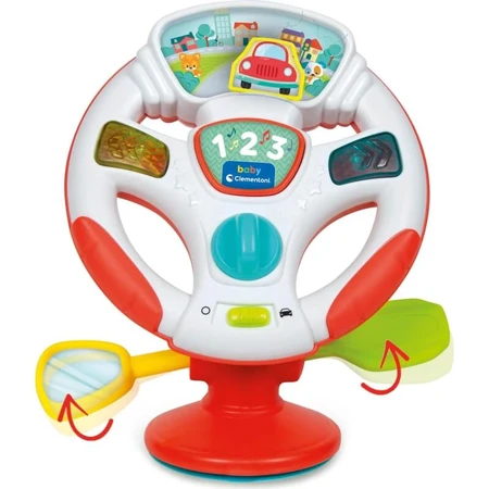 Clementoni Turn and drive - activity wheel 10m+