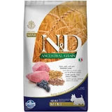 Farmina N&amp;d ancestral grain adult mini all'cordero y arándano - alimento completo para perros 2,5 kg