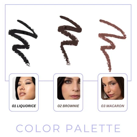 Blondesister 3 in 1 eyes on me - crayon pour les yeux no. 02 brownie