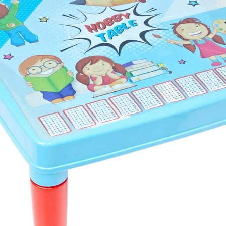 Pilsan speel- en activiteitentafel met 2 stoelen voor kinderen van 3-5 jaar