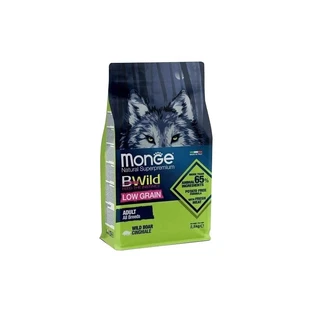 Monge Bwild adult low grain toate rasele - hrană uscată aromă mistreț 12 kg