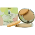 Clinique stay-matte sheer pressed oil-free powder - puder w kompakcie nr. 01 buff: ceny i cechy