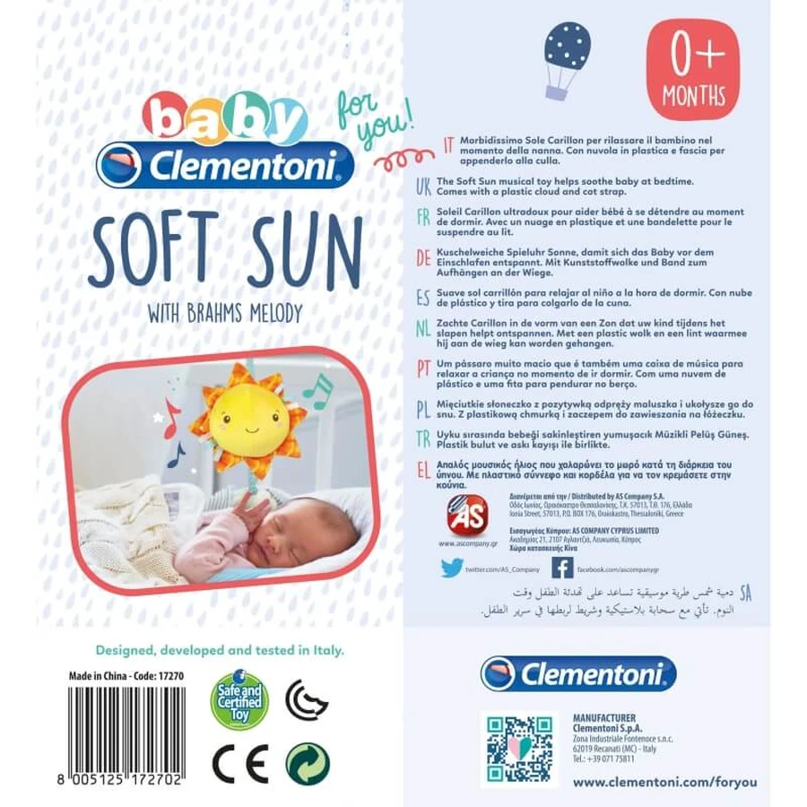 Clementoni Soft sun - Spieluhr