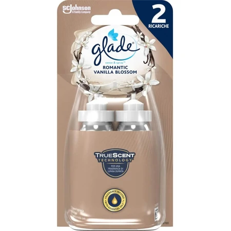 Glade Romantic vanilla blossom - 2 refills for room fragrancer'room fragrancer