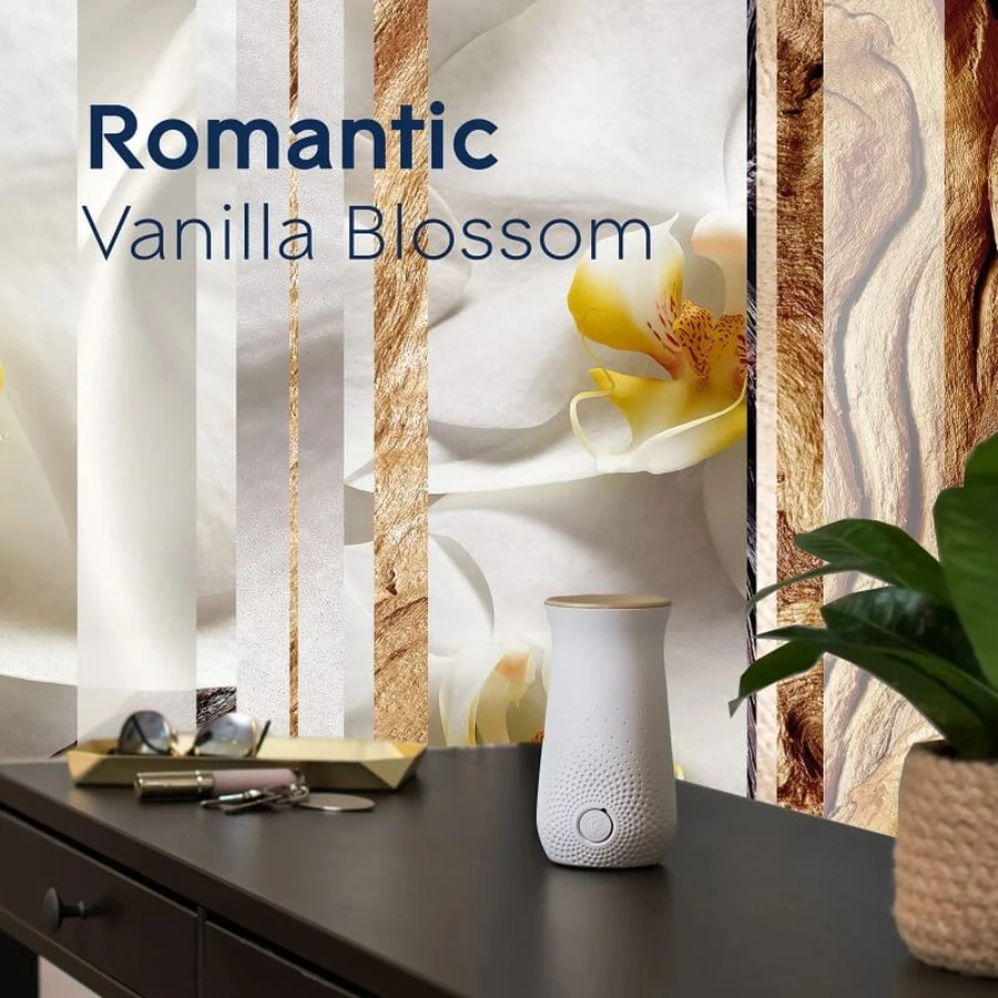Glade Romantic vanilla blossom - 2 refills for room fragrancer'room fragrancer