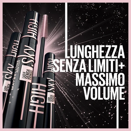 Maybelline Sky high cosmic black - mascara sensational lashes
