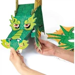 Clementoni Große Maske Drache - Maske zum Zusammenbauen