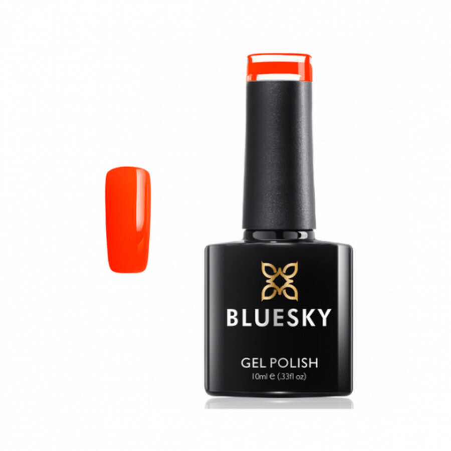 Semi-permanent nail polish Bluesky UV Orange Hot Chilli 15ml