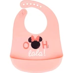 Stor Disney baby - silicone bib - pink
