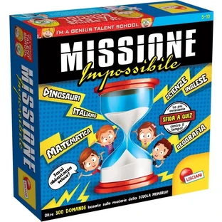 Lisciani I'm a genius mission impossible - board game