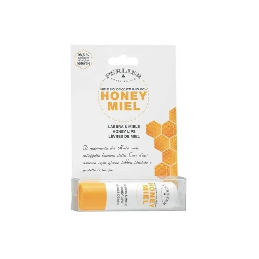 Perlier Honey miel - stick de buze cu protecție zilnică 5,5 ml