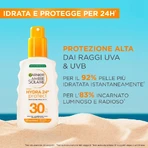 Garnier zonnebrandcrème 30 spf hydra 24h protect spray hoge bescherming 150 ml