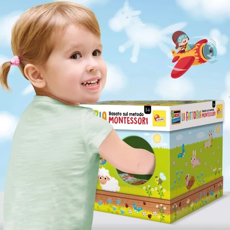 Lisciani Montessori - maxipuzzel de boerderij