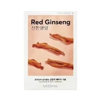 Missha Airy fit sheet mask red ginseng - aufhellende und revitalisierende Maske