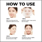 Missha Airy fit sheet mask red ginseng - aufhellende und revitalisierende Maske
