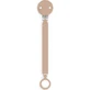 Suavinex wonder - pacifier clip - cinnamon