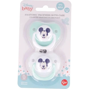 Stor Cool like mickeys 0-6m - 2 manechine din silicon cu husă