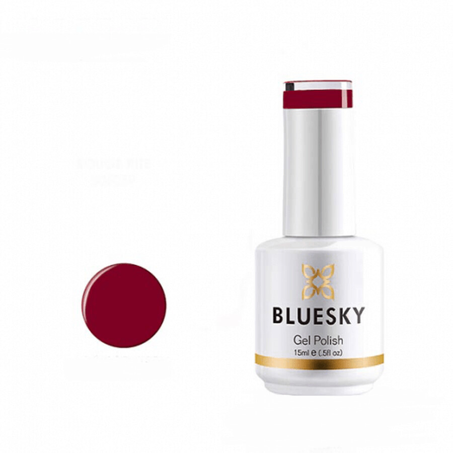 Lac de unghii semipermanent Bluesky UV Rouge Rite 15ml 