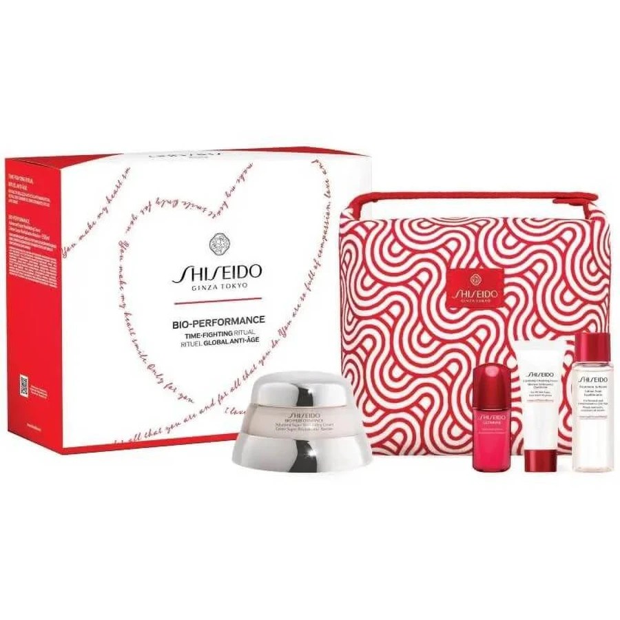 Shiseido Bio-performance time-fighting ritual - comprehensive anti-aging routine