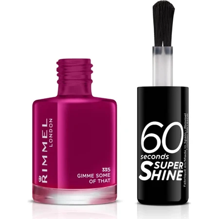 Rimmel 60 seconds super shine - schnell trocknender Nagellack Nr. 335 Gib mir was davon