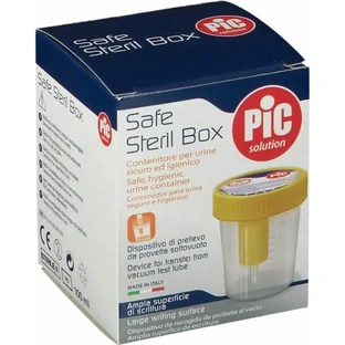 Pic safe steril box - recipient sigur și igienic pentru urină