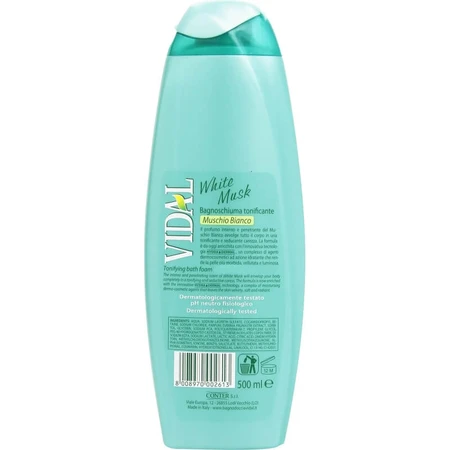 Vidal Almizcle blanco - Baño tonificante 500 ml