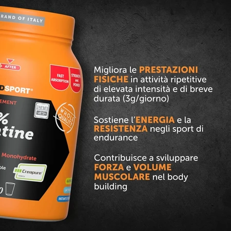 100% creatine 500 g - supplement for physical activity'physical activity
