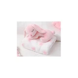 Kiokids Baby blanket - pink rabbit 100x100 cm