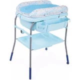 Chicco cuddle &amp; bubble bagnetto fasciatoio colore blu oceano