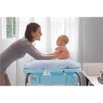 Chicco cuddle &amp; bubble cambiador para bebé color azul océano