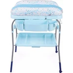 Chicco cuddle &amp; bubble cambiador para bebé color azul océano