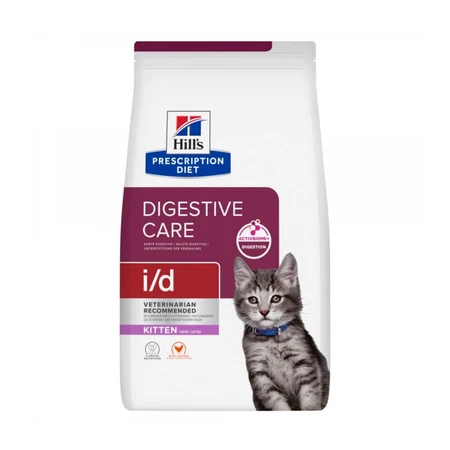 Hill's Prescription diet digestive care i/d kitten with chicken - hrană completă pentru pisoi 1,5 kg