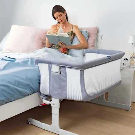 Chicco next2me air - wieg kleur donkergrijs