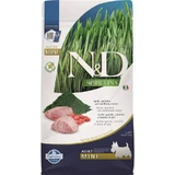 Farmina N&amp;d spirulina adult mini all'lamb - volledige voeding voor honden 2 kg