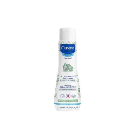 Mustela toilet milk - gentle cleanser for babies with sensitive and dry skin 200 ml
