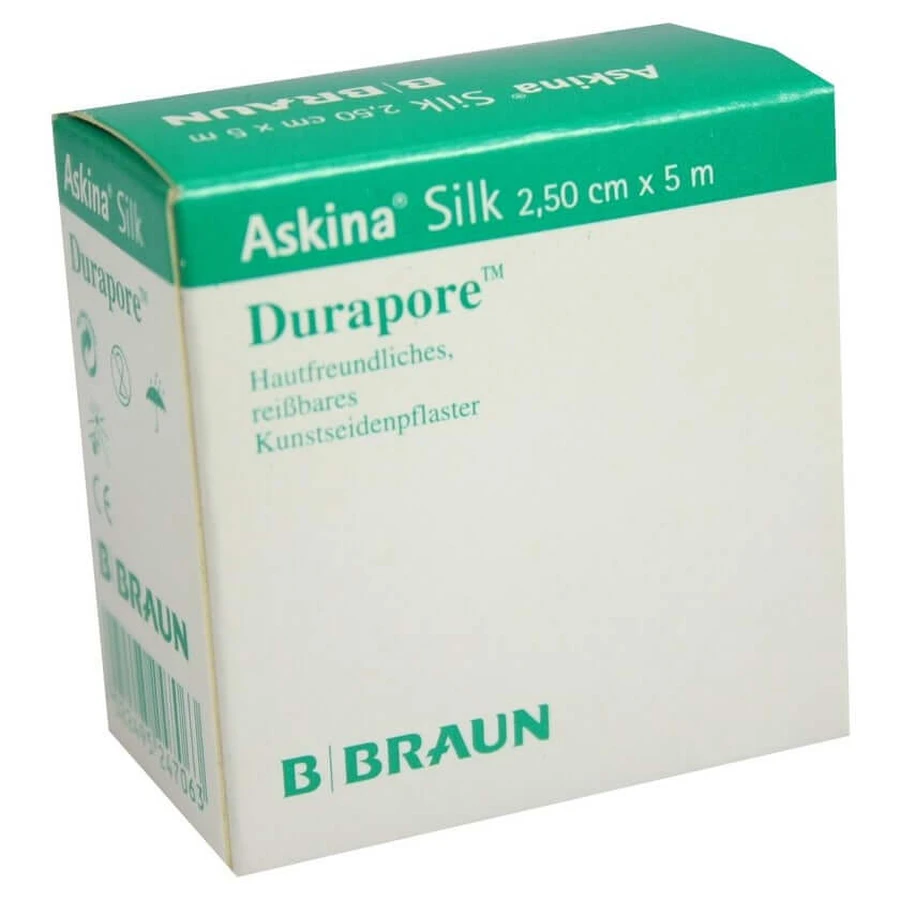 Askina Silk jedwabny plaster 2,5 cmx5 m 1 szt.: ceny i cechy