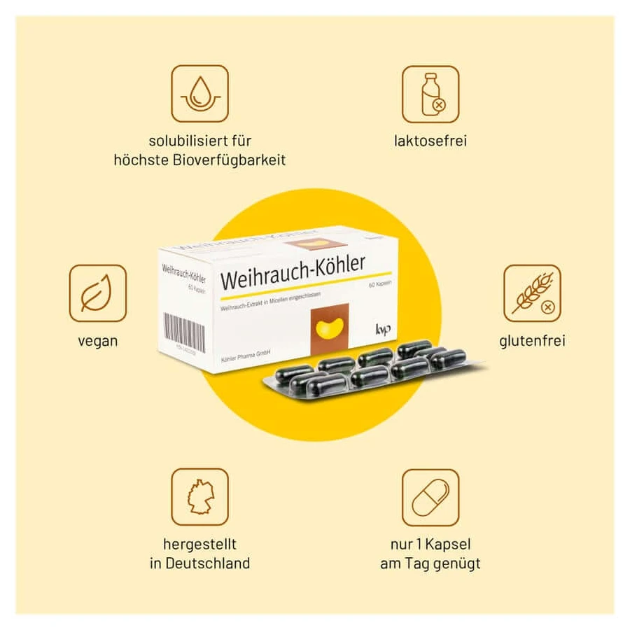 Frankincense Köhler Capsules 60 Capsules