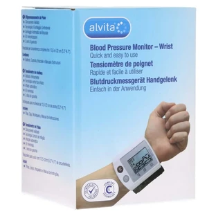 Alvita blood pressure monitor wrist 1 pc