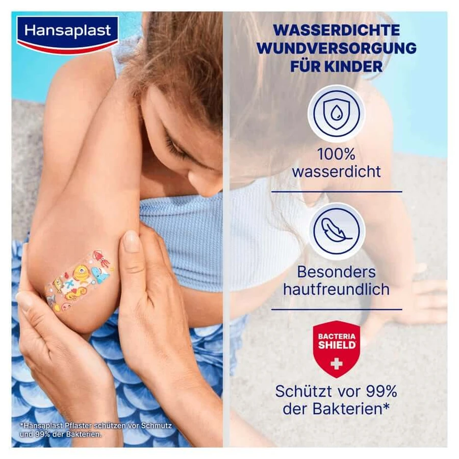 Hansaplast kinderpleister Aqua Protect 20 st.