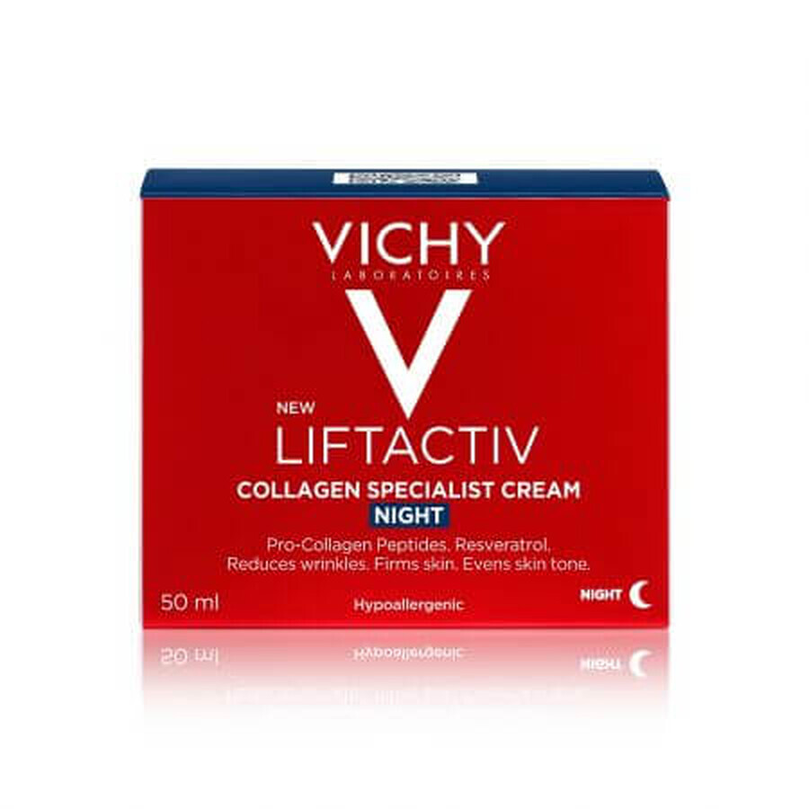 Vichy Liftactiv Collagen-Spezialist Nachtcreme, 50 ml