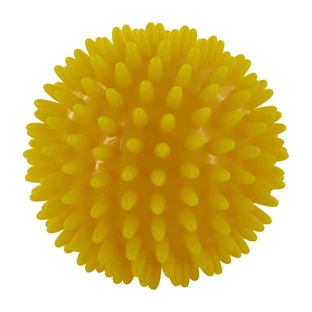 Hedgehog ball, 8 cm, yellow, 1 pc
