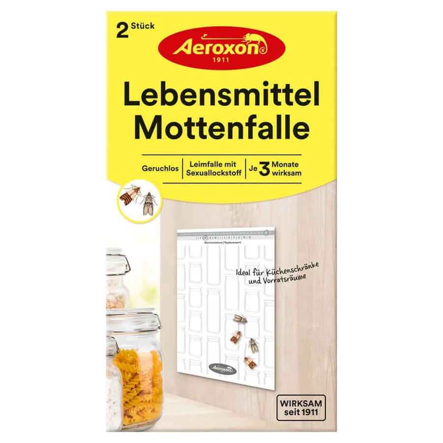 Aeroxon voedselmottenval 2 stuks