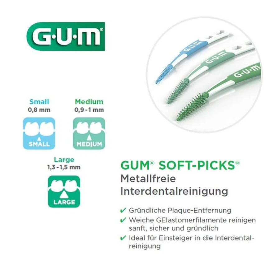 GUM Soft-Picks PRO 12 stuks
