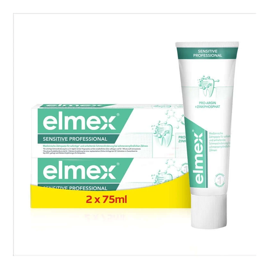elmex Sensitive Professional Toothpaste b 2 pcs