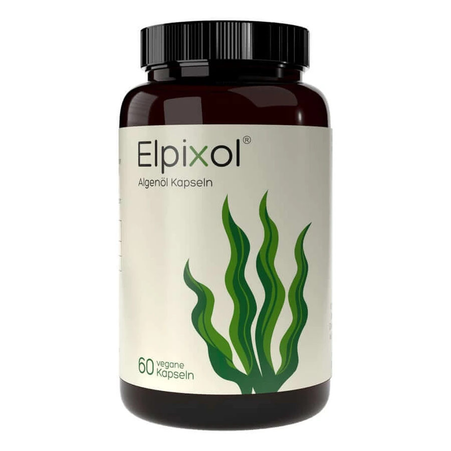 Kapsułki z olejem z alg 1000 mg Omega-3 vegan El 60 St: ceny i cechy