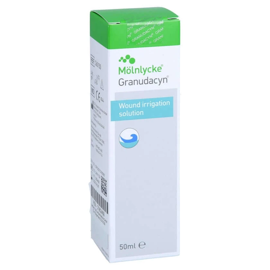 Granudacyn solución para irrigación de heridas/pulverización 50 ml