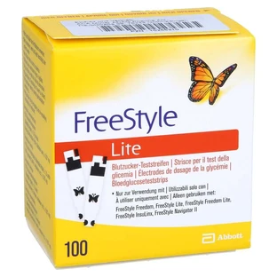 Freestyle Lite teststrips zonder codes 100 stuks